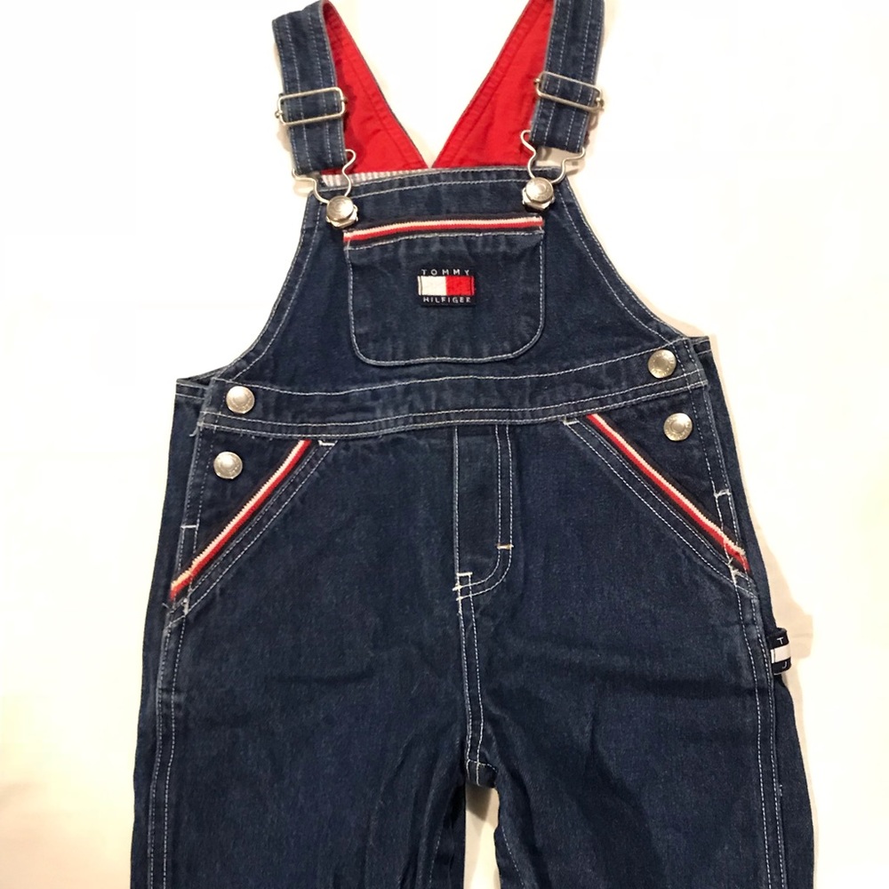 Tommy Hilfiger Jean Overalls Unisex-Size 12-18 Mo